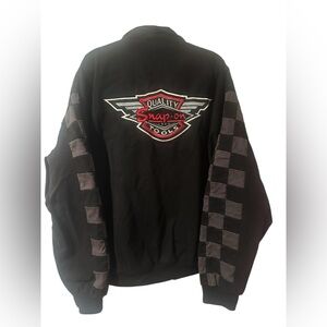 Snap On Mechanic Work Wear Checkered Mens 3x jacket